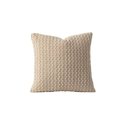 Soft Boho Style Double-Sided Decorative Pillow Cover - Modern Striped Corduroy for Farmhouse Home Decor