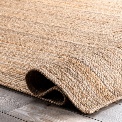 Rigo Hand Woven Farmhouse Jute Area Rug