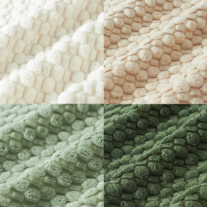 Soft Boho Style Double-Sided Decorative Pillow Cover - Modern Striped Corduroy for Farmhouse Home Decor