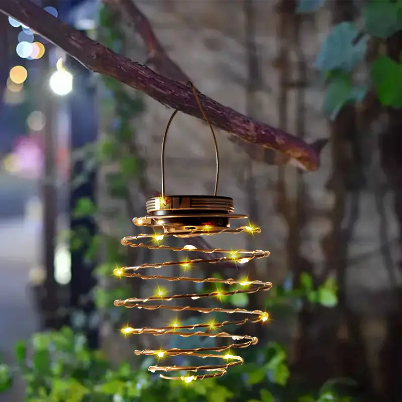 4 Pack Outdoor Solar Hanging Lantern Lights - 60LED Waterproof Solar Pineapple Light Outdoor for Garden,Yard Porch Lawn Backyard Landscape Pathway Patio outside Gardening