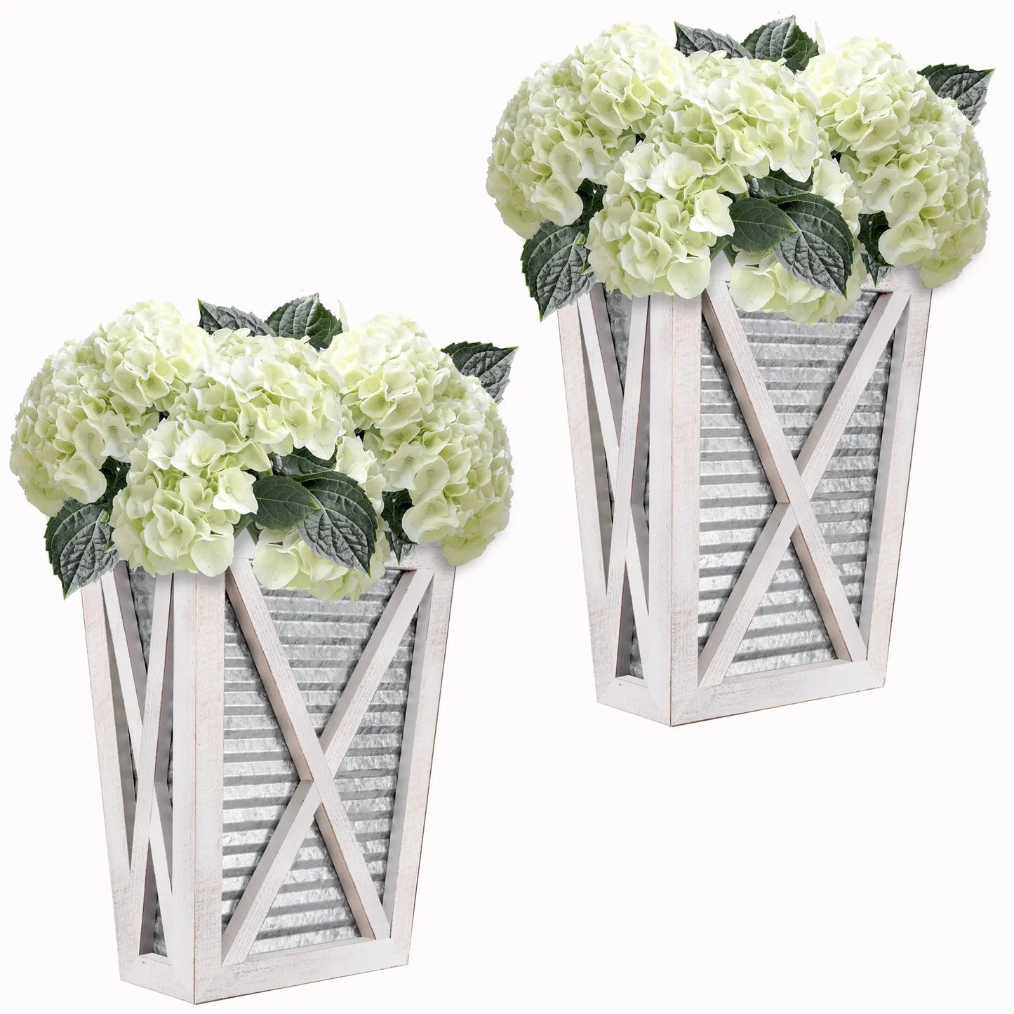 Farmhouse Wall Planter 2 Piece Set