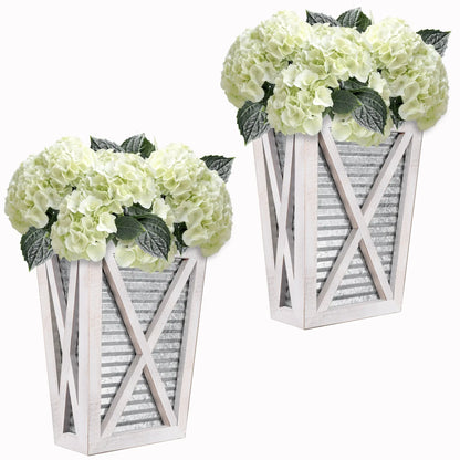 Farmhouse Wall Planter 2 Piece Set