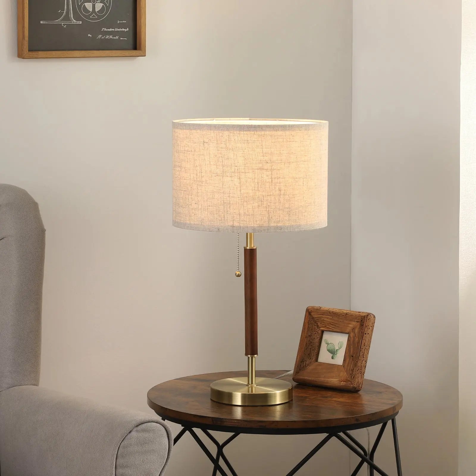 EDISHINE Vintage Table Lamp-Hltl05S